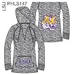 LSU - Burnout Pullover Hoody LSU - Burnout Pullover Hoody