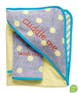 Baby K Cuddle 'n' Dry With Mitt
