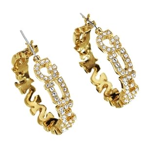 Guess - UBE81153 - Boucles d'Oreilles Femme - Or Jaune 585/1000 (14 Cts)