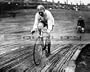 1909 Vintage Bicycle & Bike Race Velodrome [16 x 20 Photograph]