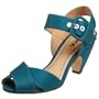 Pink Studio Women's Bradshaw Peep Toe Heel,Turquoise,9 M US