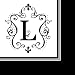 Monogram Luncheon Napkin - L