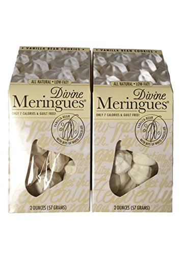 Vanilla Bean Divine Meringue Cookies, 2 Oz. Package (Pack of 2)