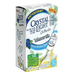 Crystal Light On the Go, White Tea Blueberry, 1.68-Ounce Unit (Pack of 6)