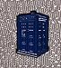 Doctor Who TARDIS POLICE BOX Enamel PIN