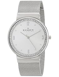 Skagen Womens SKW2152 Klassik Analog Display Analog Quartz Silver Watch