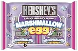 Hershey’s Easter Milk Chocolate Covered Marshmallow Eggs, 6-Count Packages (Pack of 4)