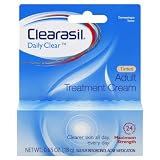 Clearasil Adult Tinted Treatment Cream, 0.65-Ounce Boxes (Pack of 4)