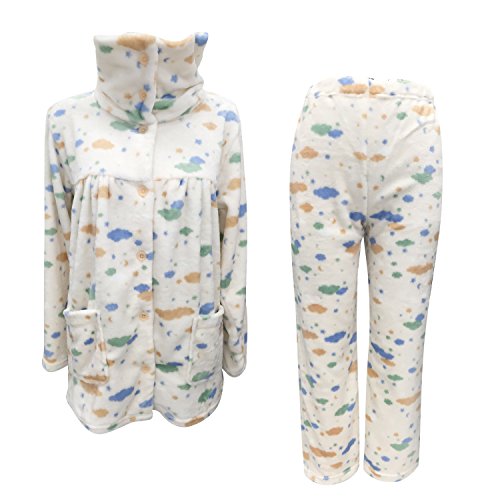 (セシール)cecile ふわもこ雲柄 レディスパジャマ