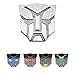 Skyland Car Decoration Transformers Sticker Logo Solar Energy Metal 3D Autobot Decepticons Emblem Badge Decal Truck Auto Styling Warning Lamp