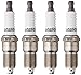 Autolite 605-4PK Copper Resistor Spark Plug, Pack of 4