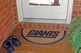 New York Giants Memory Company Team Half Moon Doormat NFL Football Fan Shop Sports Team Merchandise