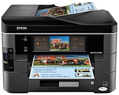 Epson WorkForce 840 Color Ink Jet Wireless All-in-One with Fax (C11CA97201)