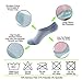 Buttons & Pleats Men's Bamboo No Show Socks Low Cut Slip Resistant 3 Pairs