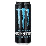 【日本未発売】モンスター　エナジードリンク　ダイエット（ローカーブ）　16オンス　(473ml)　【大変お買い得な15本セット】　【アスレティックストア特別　国内・アメリカからの送料無料】　カロリー・シュガー＆炭水化物90%オフ　Monster Lo-carb Energy 16-Ounce,　15Packs