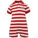 Ohio State Buckeyes Scarlet Infant Striped Romper