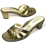 Taryn Rose -- *Milva Disco Blck/Gold -- Women's Shoes,Comfort Shoes,Sandals
