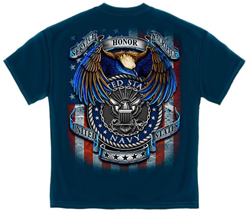 Navy T-Shirt True Heroes Navy Navy Blue