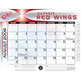 Detroit Red Wings NHL 22 x 17 Academic Desk Calendar