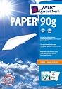 Avery Zweckform, 2563, Papier, 500 Blatt, Premium Qualität Inkjet+Laser-Papiere, holzfrei, weiß, blanko für Kopien, Korrespondenz, Farbdrucke, A4, 90g