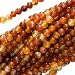 Carnelian Gemstone 4mm Round Beads / 16 Inch Strand