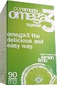 Coromega  Omega-3 Fish Oil, Lemon Lime, 90 ct