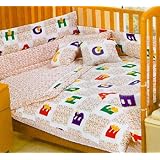 Alphabet Bears - ABC Comforter Set with Bumpers -... by
