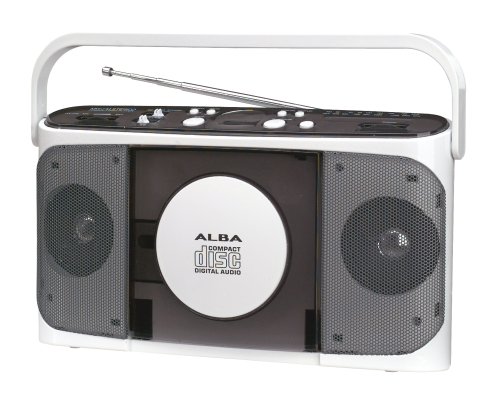 Childrens Toyshop  Electronics : ALBA CX400WHT Portable CD Radio - White
