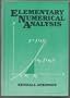 Elementary Numerical Analysis