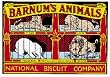 Barnum's Animals National Bisquit Co Porcelain Magnet