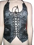 Gasoline Glamour Spaded Texas Custom Leather Vest