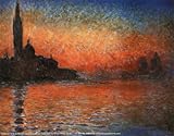 Dusk, 1908 Art Poster Print by Claude Monet, 14x11