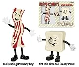 Accoutrements Mr.Bacon Vs. Monsieur Tofu Action FiguresIMAGE