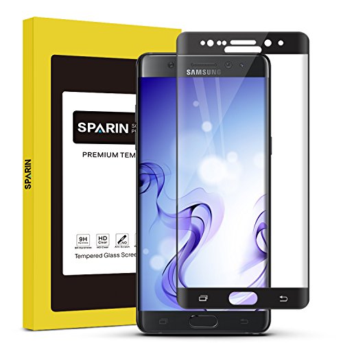Sparin galaxy note 7 screen protector, [full coverage] …
