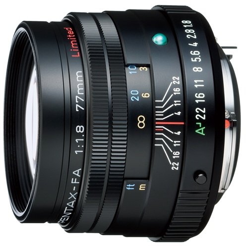 PENTAX telephoto lens FA77mm F1.8 Limited black FA77F1.8B