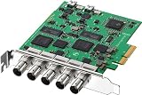 Blackmagic Design DeckLink Duo with 2 SDI Inputs and 2 SDI Outputs, Switchable Between SD and HD