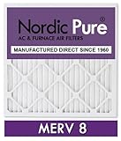 IMAGE OF Nordic Pure 16x24x4M8-1 MERV 8 Pleated Air Condition Furnace Filter Box