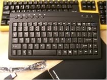 Compact Black keyboard W9829BKUP