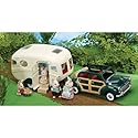 Sylvanian Families Caravan and Family Car