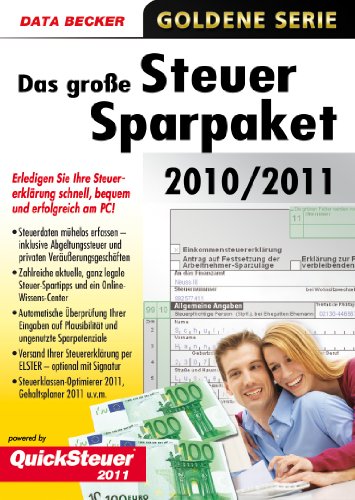 Das grosse Steuersparpaket 2010/2011 (für Steuerjahr 2010)