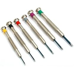 6 Slotted Precision Screwdrivers Watch Repair Tools