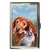 Limited Edition Violano Cigarette Money Case Retriever and Cat