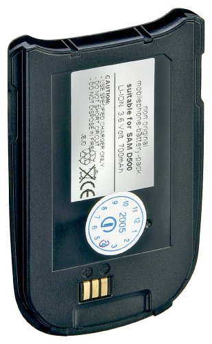 1aTTack  Ersatzakku Samsung D500 (750mAh) schwarz Preisvergleich