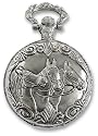 Philip Mercier Horses Pocket Watch and Chain, Comes In Gift Box