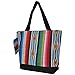 NGIL Sarape Canvas Tote Bag with Attached Coin Bag