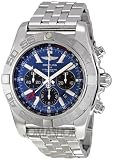 Breitling Chronomat Blue Stainless Steel Automatic Mens Watch AB041012-C835SS