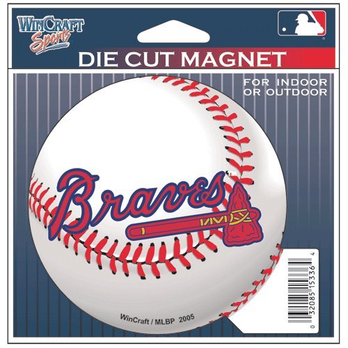 Atlanta Braves Car Magnet