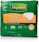 UPC 036000197402 product image for Depend Protection with Tabs, [Small/Medium], Maximum Absorbency, 20-Count Packag | upcitemdb.com