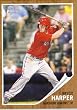 2011 Topps Heritage Minor League Baseball Card # 16 Bryce Harper - Harrisburg Senators (Prospect / Rookie Card) MLB Trading In Protective Screwdown Case!