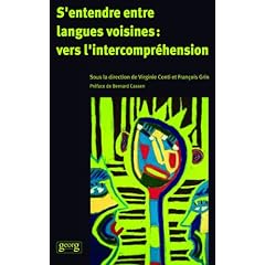 S Entendre Entre Langues Voisines Vers Intercomprehension
